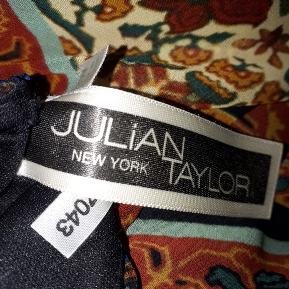 Chiffon swing dress multicolored - Picture 2 of 4